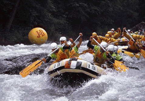 rafting